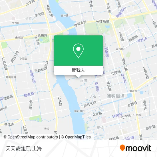 天天裁缝店地图