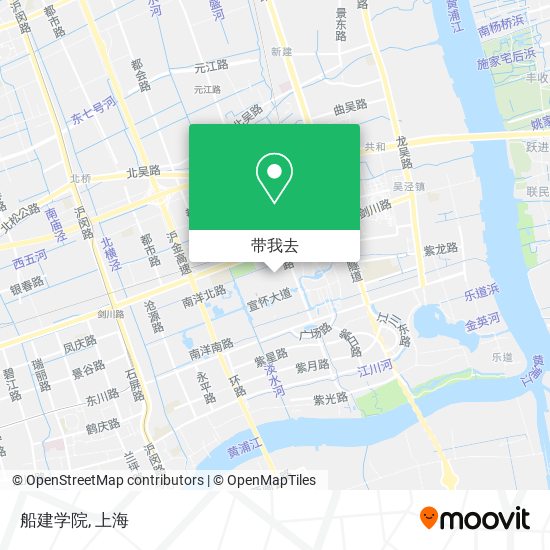 船建学院地图
