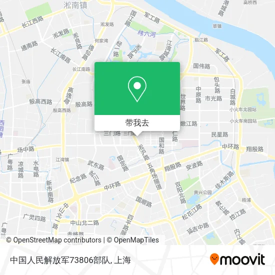 中国人民解放军73806部队地图