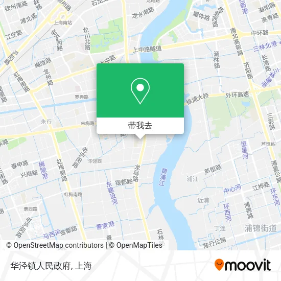 华泾镇人民政府地图
