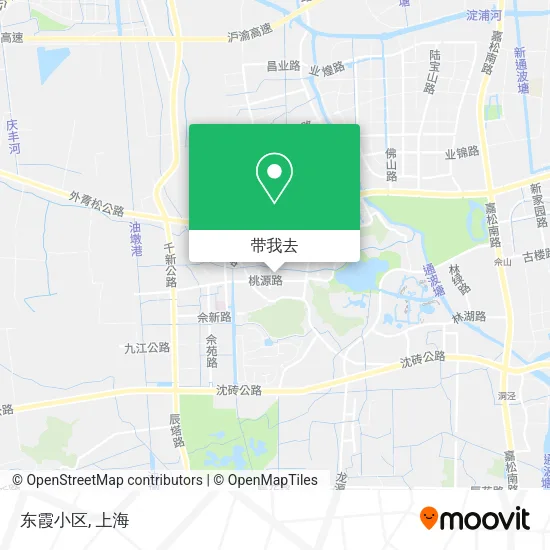 东霞小区地图