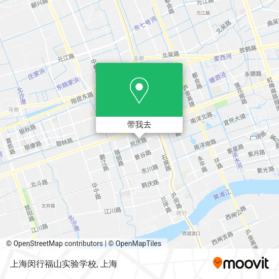 上海闵行福山实验学校地图
