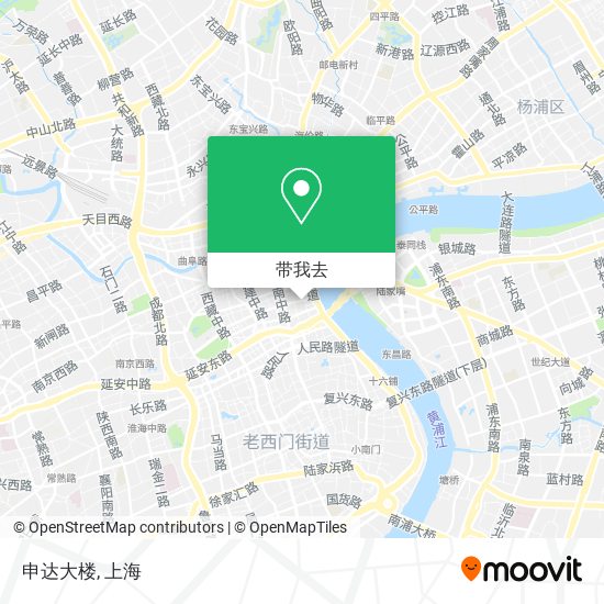 申达大楼地图