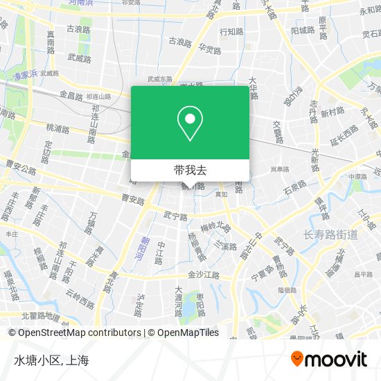 水塘小区地图