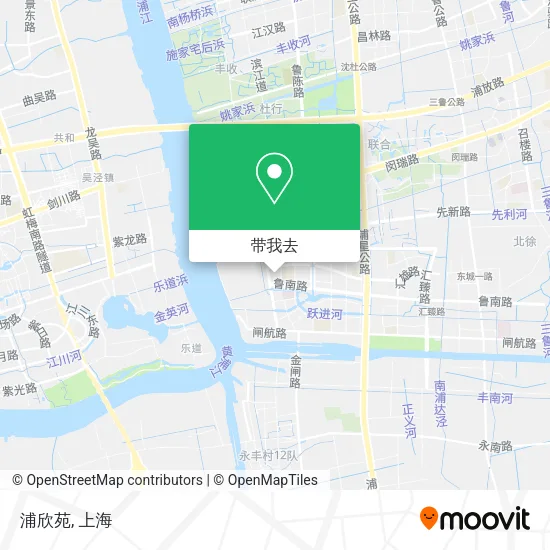 浦欣苑地图