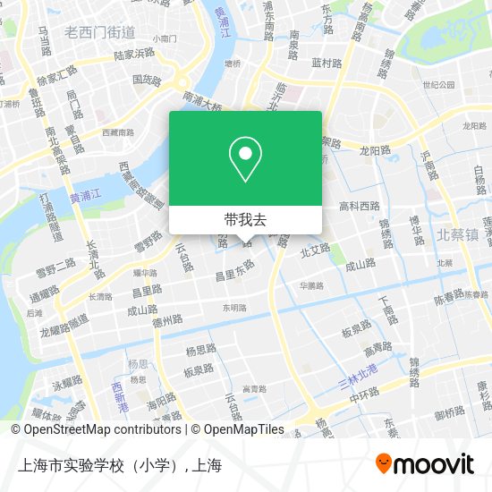 上海市实验学校（小学）地图