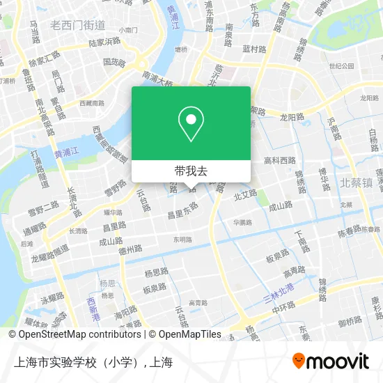 上海市实验学校（小学）地图