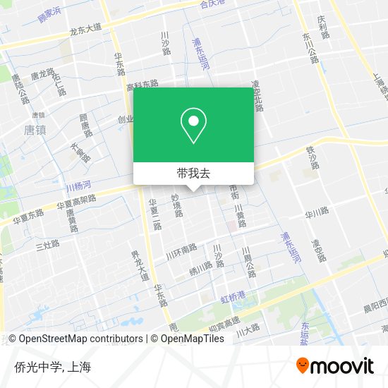 侨光中学地图