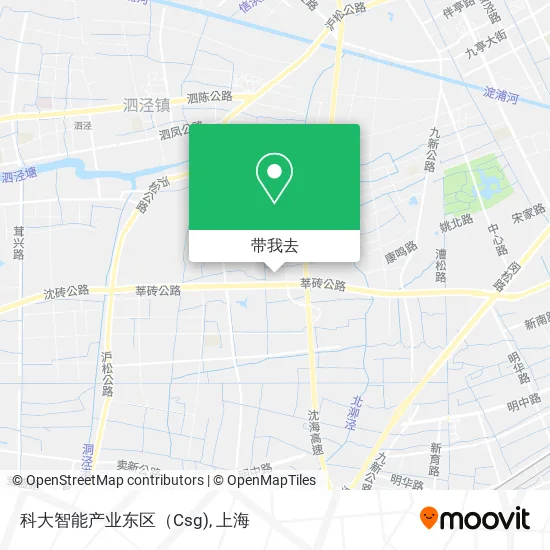 科大智能产业东区（Csg)地图
