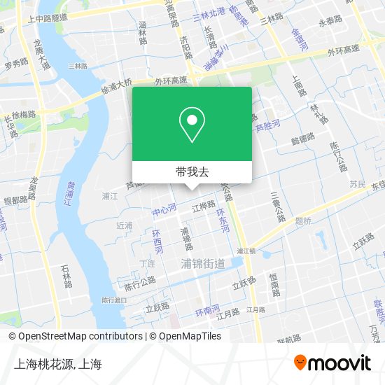 上海桃花源地图