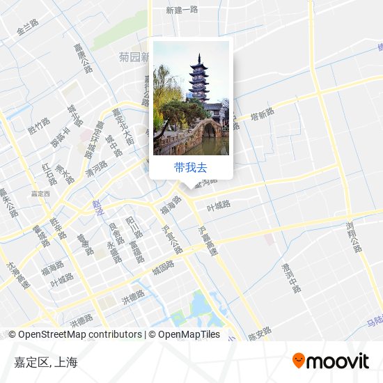 嘉定区地图