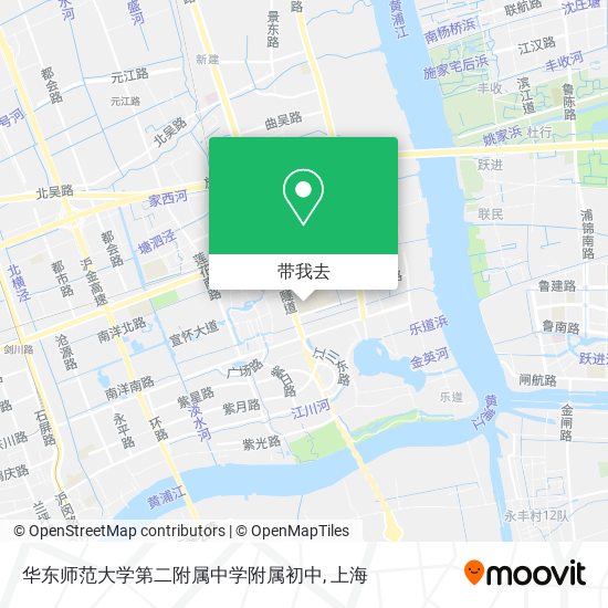 华东师范大学第二附属中学附属初中地图