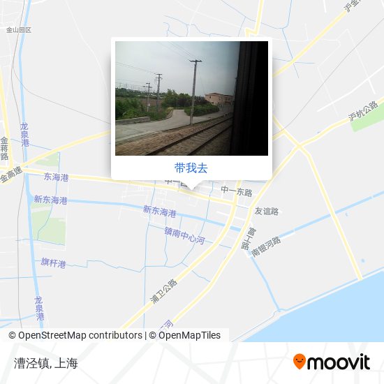 漕泾镇地图