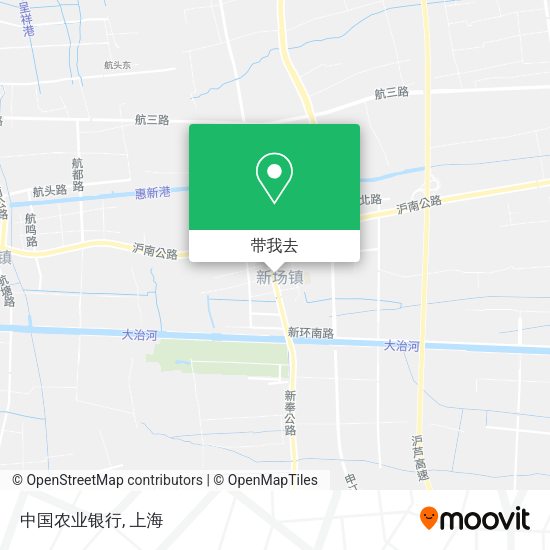 中国农业银行地图