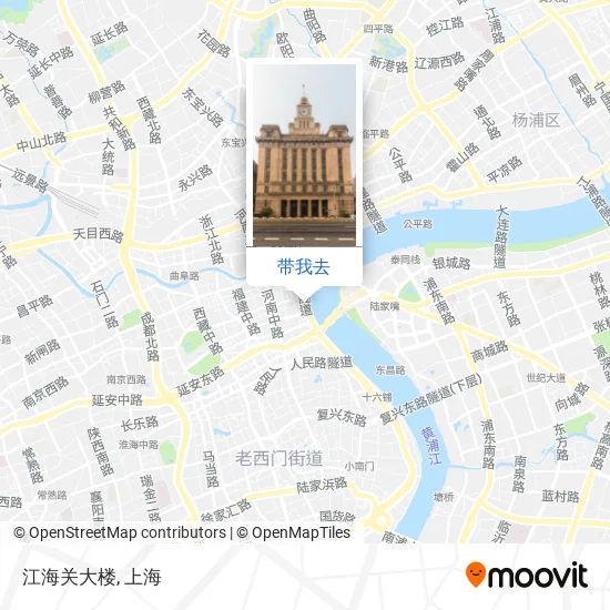 江海关大楼地图