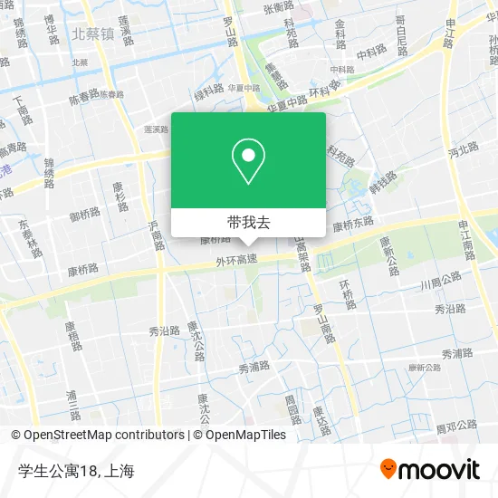 学生公寓18地图