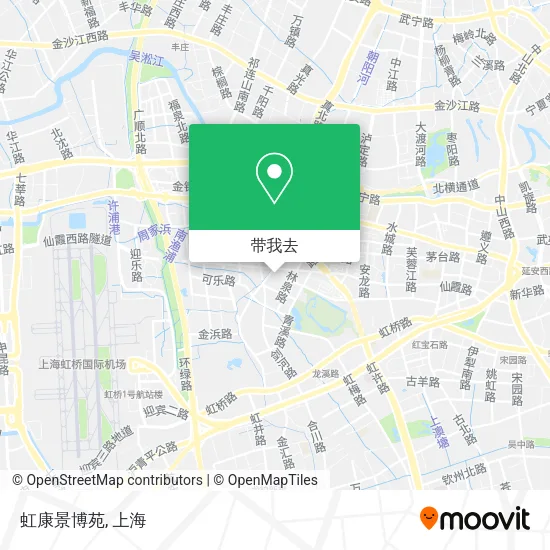 虹康景博苑地图