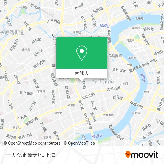 一大会址·新天地地图
