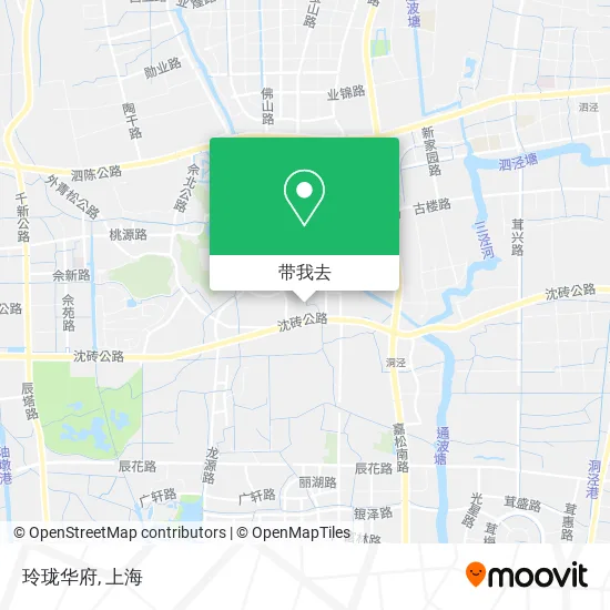 玲珑华府地图
