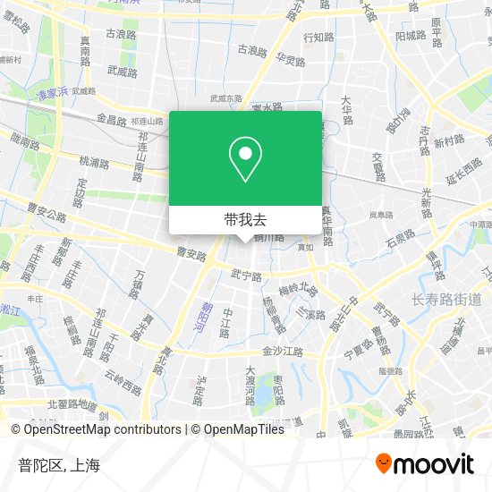 普陀区地图
