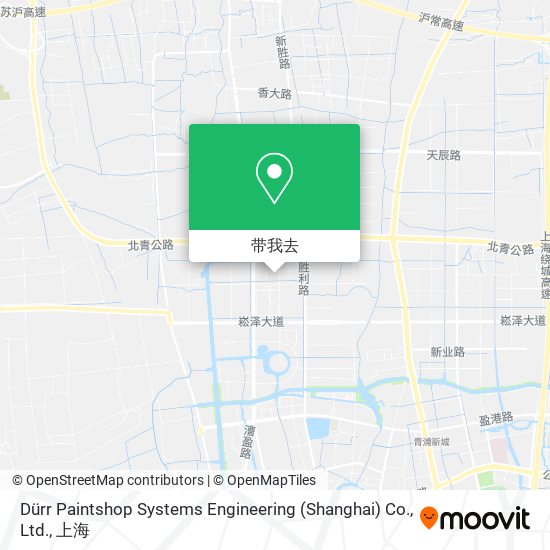Dürr Paintshop Systems Engineering (Shanghai) Co., Ltd.地图