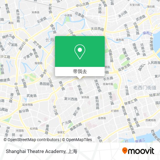 Shanghai Theatre Academy地图