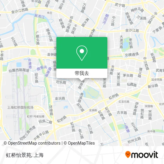 虹桥怡景苑地图