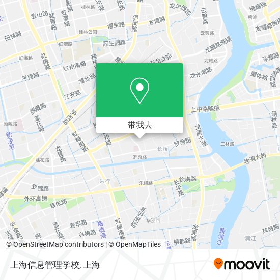 上海信息管理学校地图