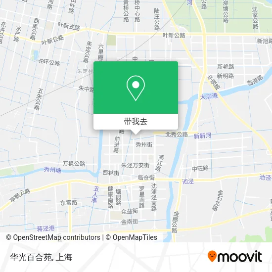 华光百合苑地图