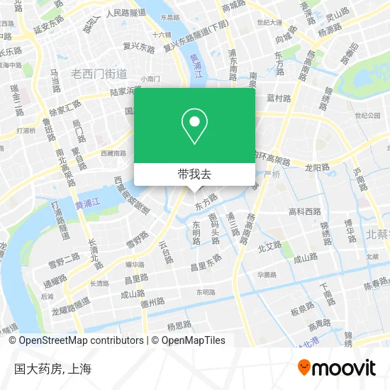 国大药房地图