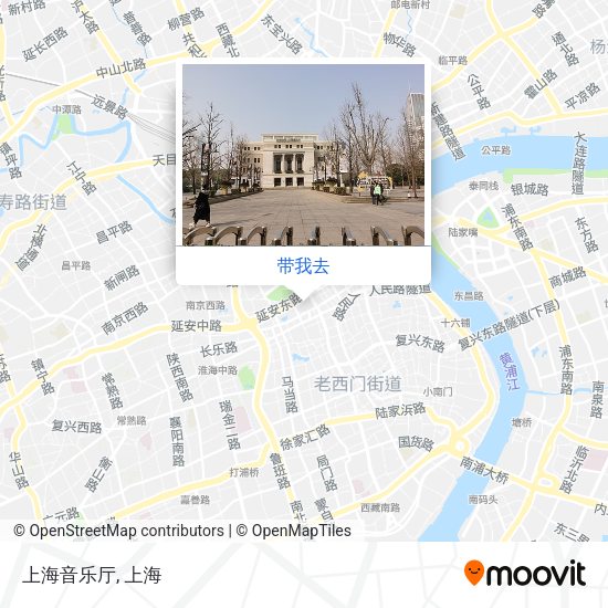 上海音乐厅地图