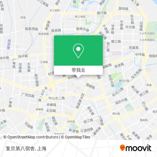 复旦第八宿舍地图