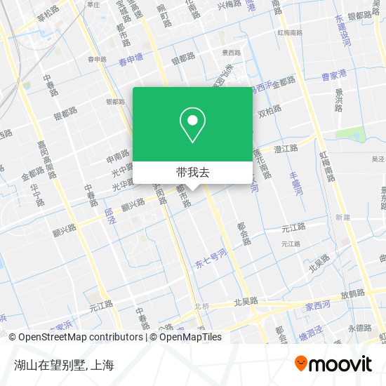 湖山在望别墅地图