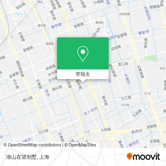 湖山在望别墅地图