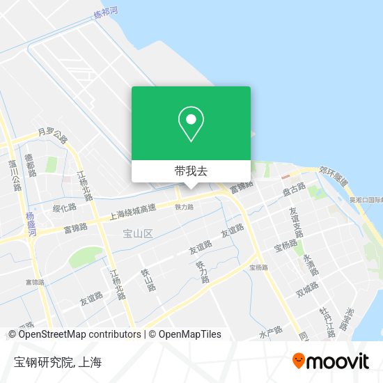 宝钢研究院地图