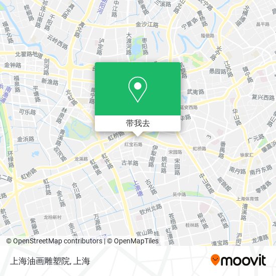 上海油画雕塑院地图
