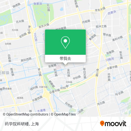 药学院科研楼地图