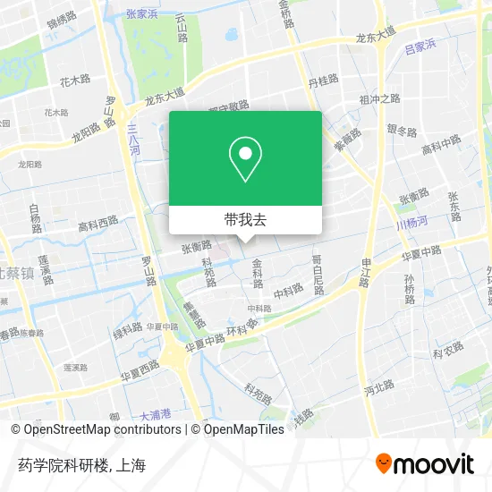 药学院科研楼地图