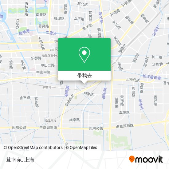 茸南苑地图