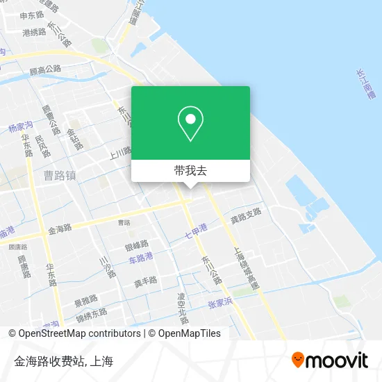 金海路收费站地图