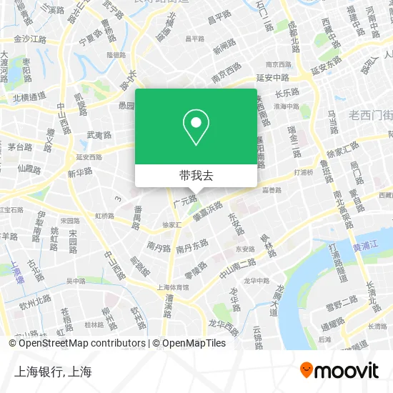 上海银行地图