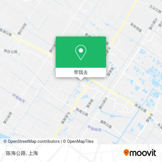 陈海公路地图