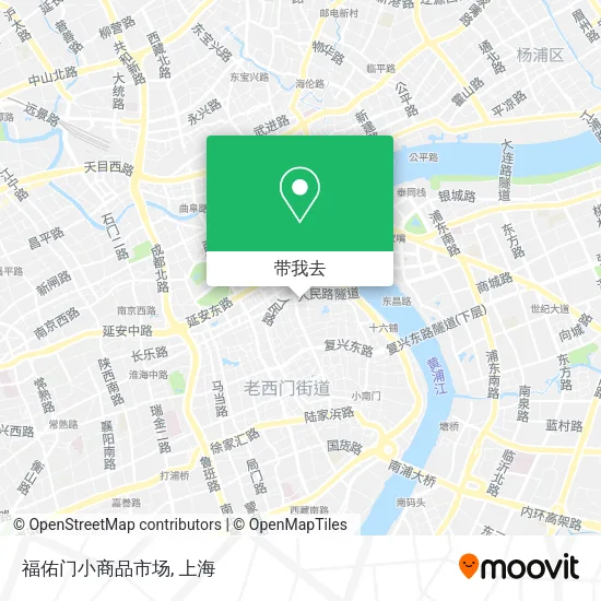 福佑门小商品市场地图