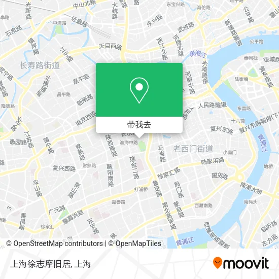 上海徐志摩旧居地图