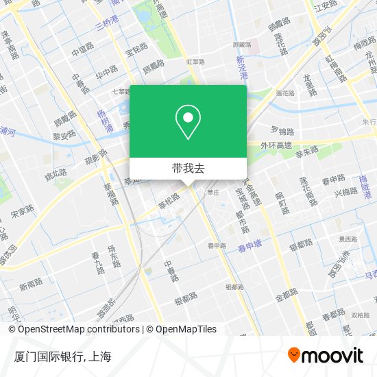 厦门国际银行地图