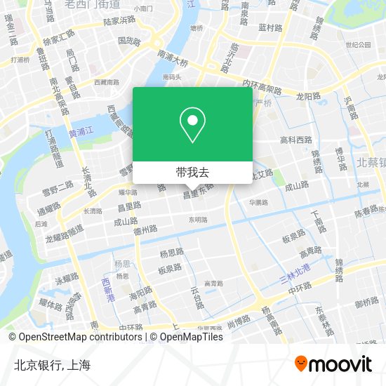 北京银行地图