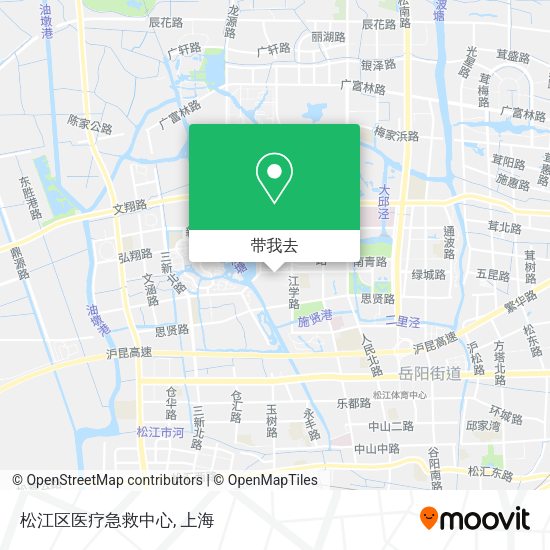 松江区医疗急救中心地图
