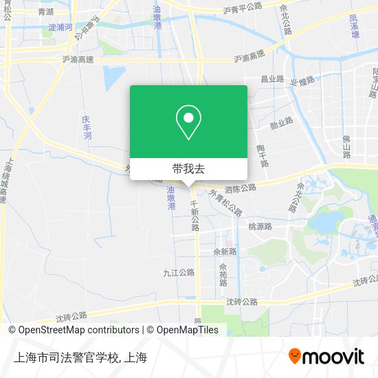 上海市司法警官学校地图