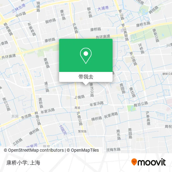 康桥小学地图