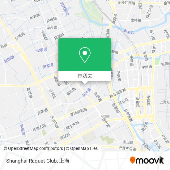 Shanghai Raquet Club地图